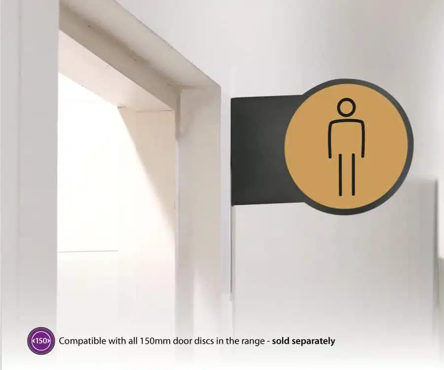 Projecting Toilet Door Sign - Image 2