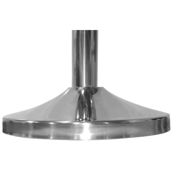 Bolero Stainless Steel Ball Top Barrier Post - Image 3