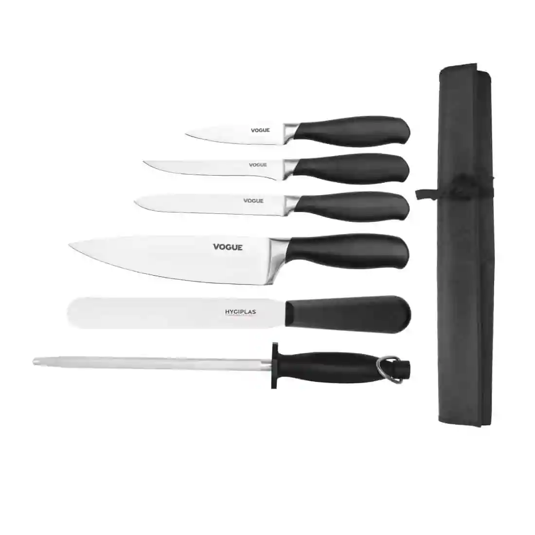 Vogue 6 Piece Soft Grip Knife Set - Image 1