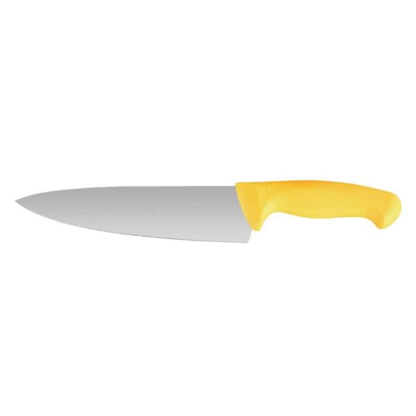 Vogue Yellow Handle 6 Piece Knife Set with Wallet - Image 7