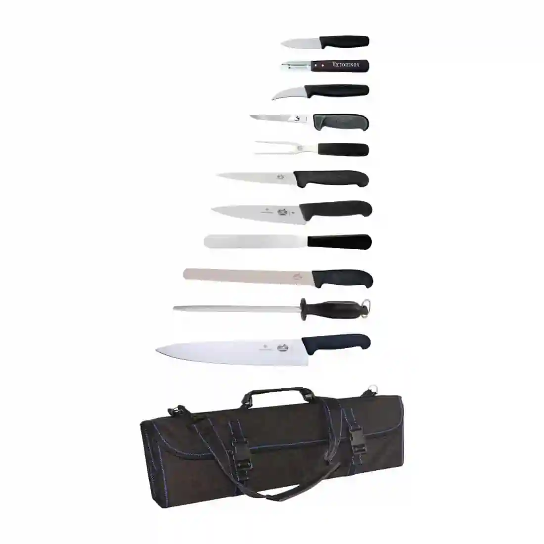 Victorinox 11 Piece Knife Set with Wallet - Image 1