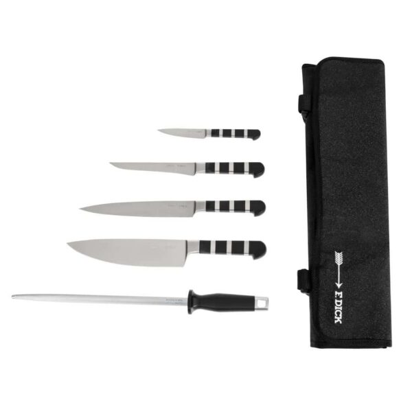 Dick 1905 5 Piece Fully Forged Knife Set with Wallet - Image 2