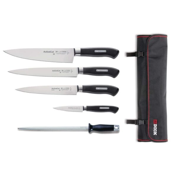 Dick Active Cut 5 Piece Knife Set with Wallet - Image 2