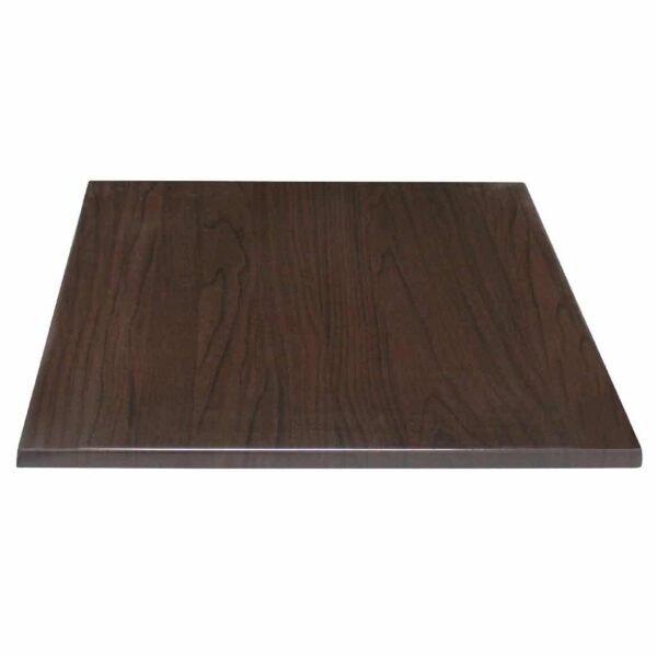Special Offer Bolero Square Dark Brown Table Top and Base Combo - Image 3