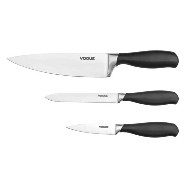 Vogue Prep Like A Pro 3-Piece Soft-Grip Knife Set - Image 2