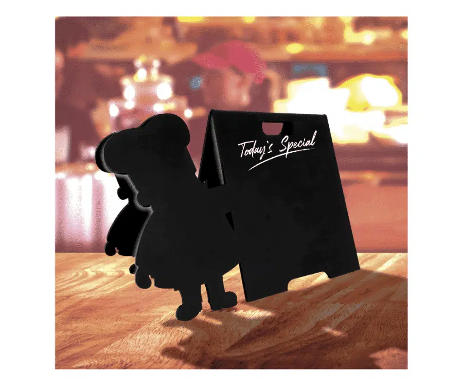 Chef Special Tabletop counter top tent message board - Image 2