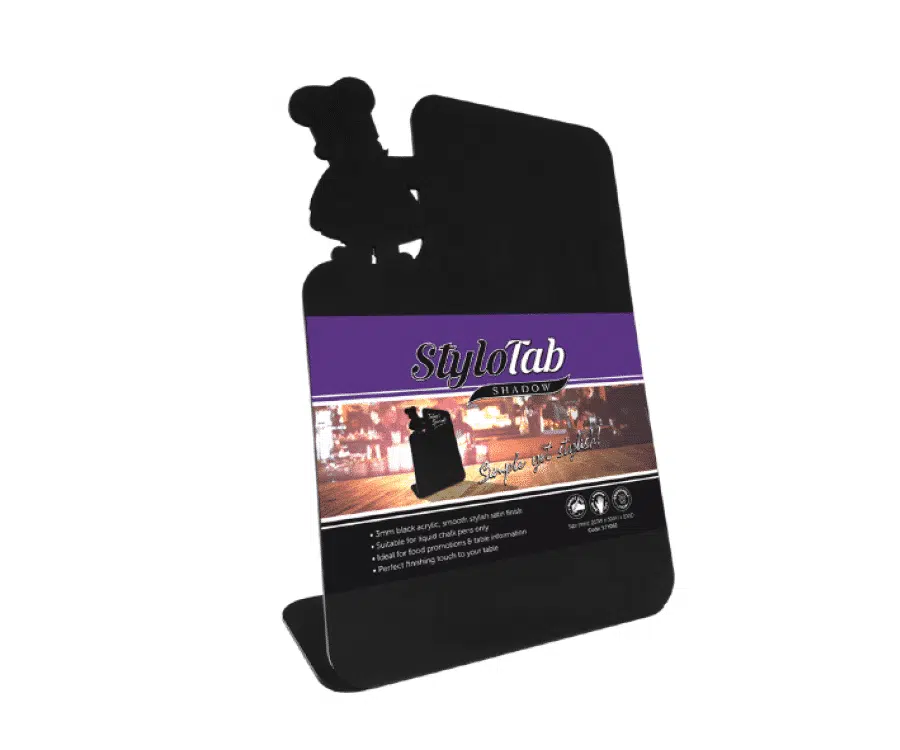 Chefs Special Angled Portrait Tabletop counter top message board - Image 1