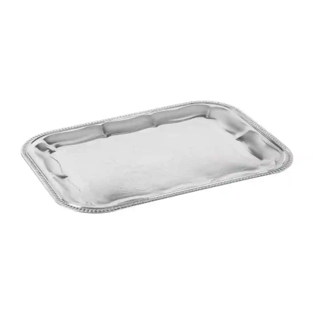 APS Semi-Disposable Party Tray 410 x 310mm Chrome - Image 1