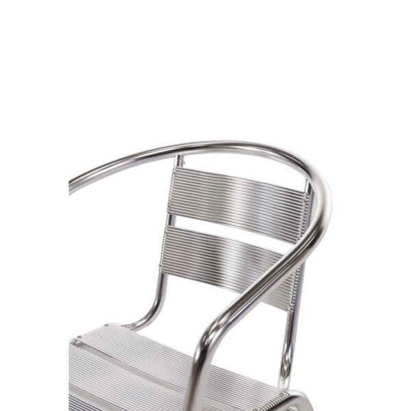 Bolero Aluminium Stacking Chairs (Pack of 4) - Image 5