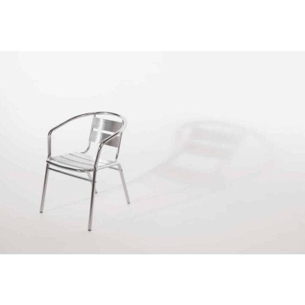 Bolero Aluminium Stacking Chairs (Pack of 4) - Image 12