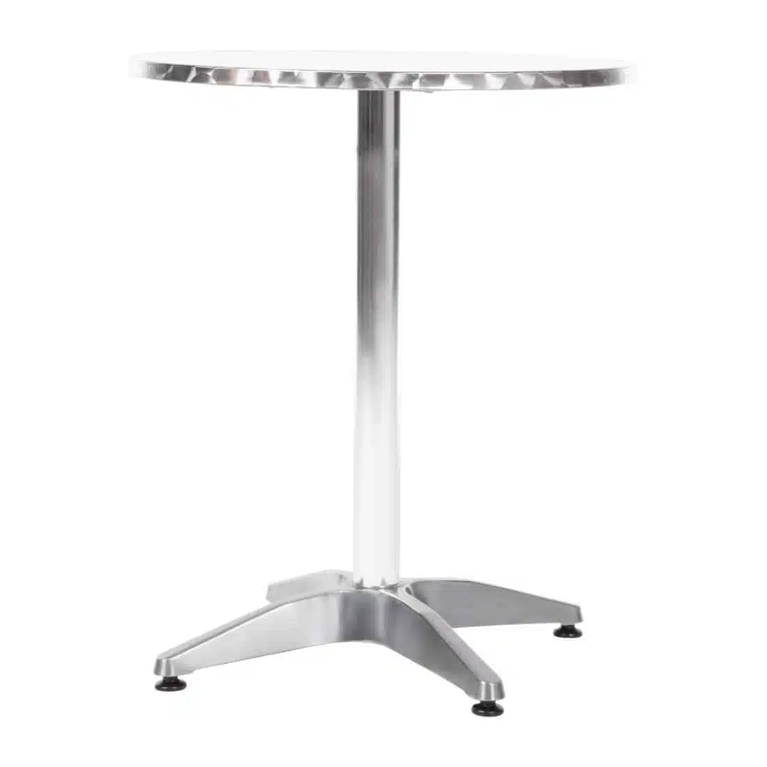 Bolero Round Bistro Table Stainless Steel 600mm - Image 3