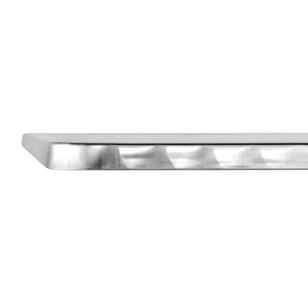 Bolero Steel and Aluminium Square Bistro Table 600mm - Image 4