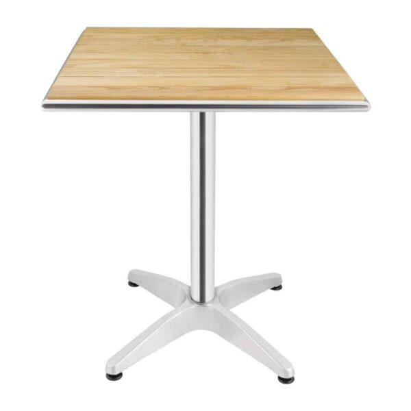 Bolero Ash Top Table Square 600mm (Single) - Image 2