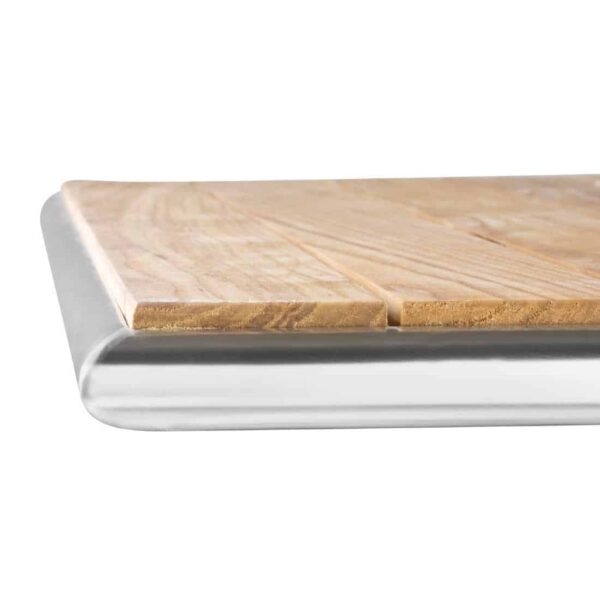 Bolero Ash Top Table Square 600mm (Single) - Image 5