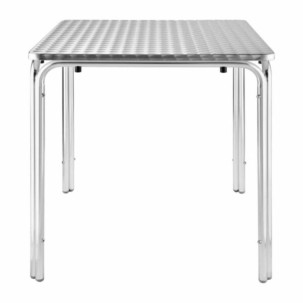 Bolero Square Stacking Table Stainless Steel 700mm - Image 2