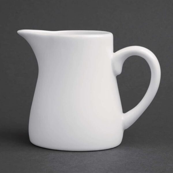 Olympia Whiteware Cream and Milk Jugs 170ml 6oz - Image 2