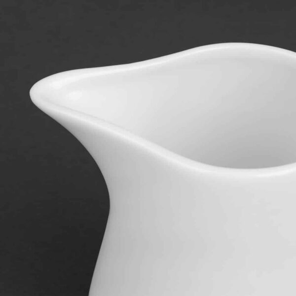 Olympia Whiteware Cream and Milk Jugs 170ml 6oz - Image 5