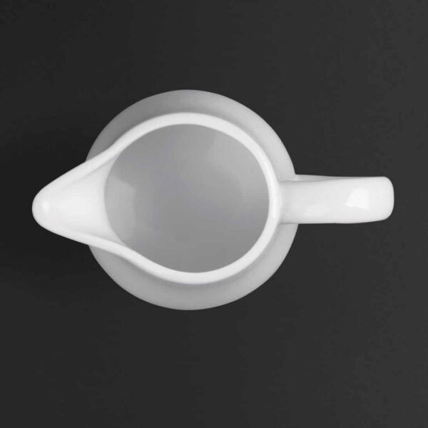 Olympia Whiteware Cream and Milk Jugs 170ml 6oz - Image 6