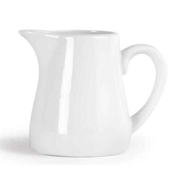 Olympia Whiteware Cream and Milk Jugs 170ml 6oz - Image 8