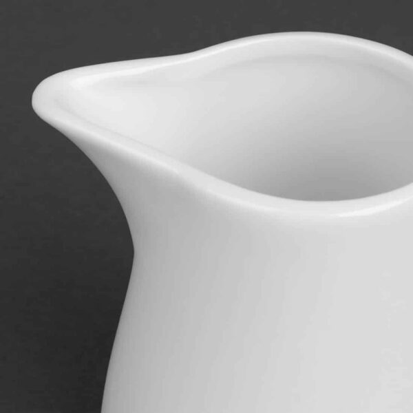 Olympia Whiteware Cream and Milk Jugs 212ml 7.5oz - Image 5
