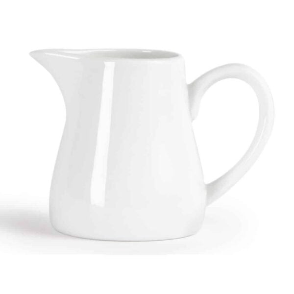 Olympia Whiteware Cream and Milk Jugs 212ml 7.5oz - Image 9
