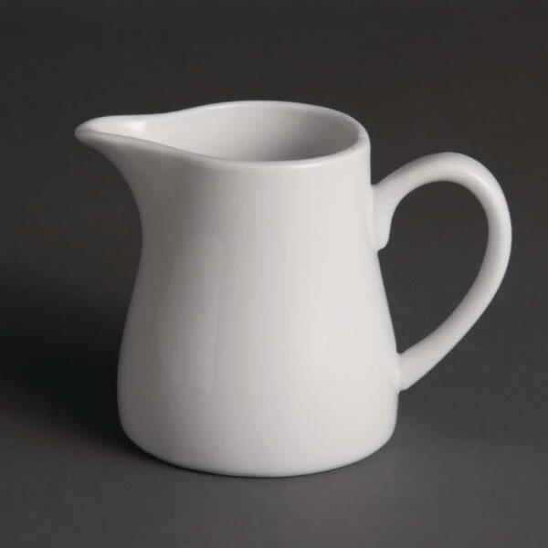 Olympia Whiteware Cream and Milk Jugs 305ml 10.75oz - Image 2