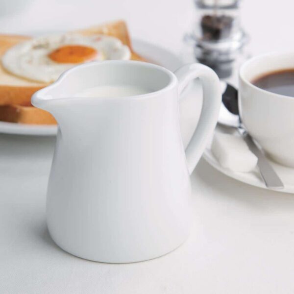 Olympia Whiteware Cream and Milk Jugs 305ml 10.75oz - Image 8