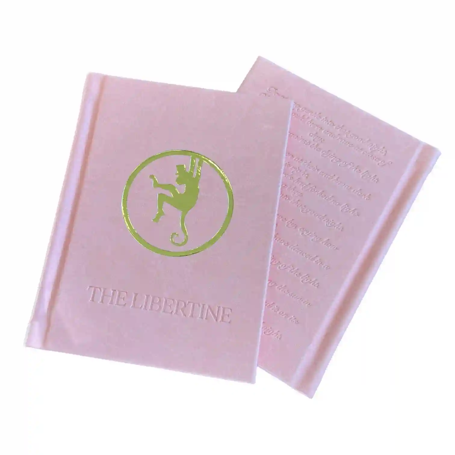 Pink Vivella Grip Fix Menu Covers