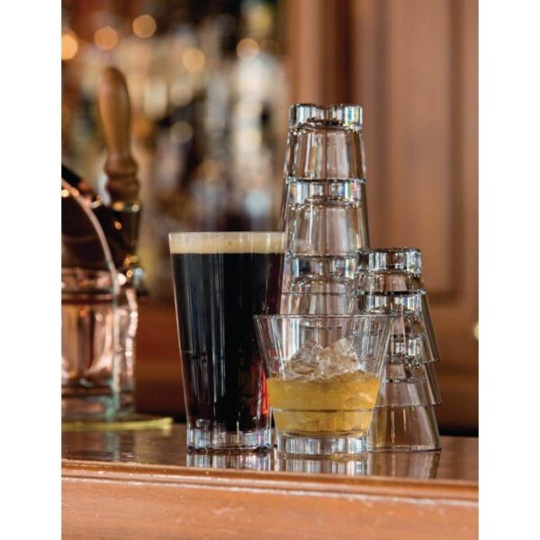 Steelite Capella Stack Clear Double Rocks 355ml (Box 12)(Direct) - Image 3
