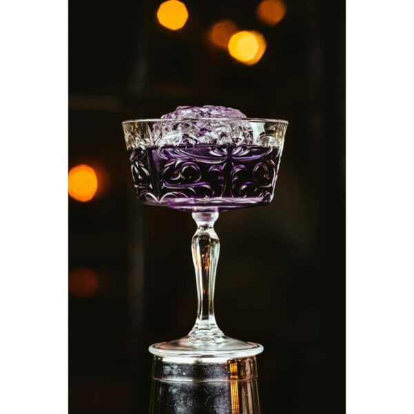 RCR Cristalleria Tattoo Champagne Saucer 268ml (Pack of 12) - Image 3