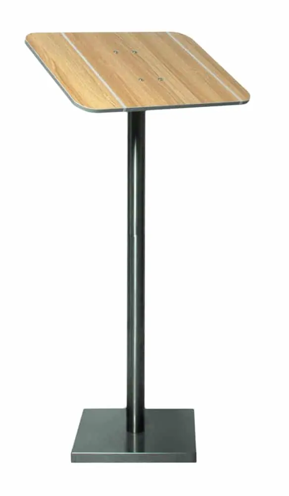 Wooden Menu Stand