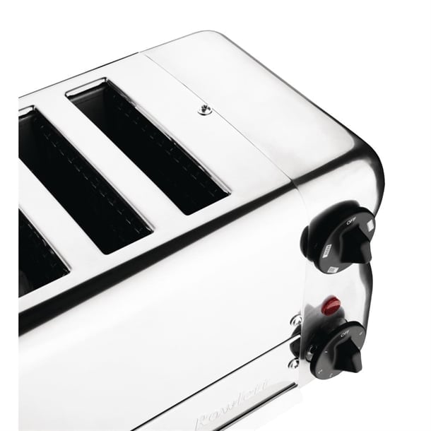 Buy Rowlett Esprit 6 Slot Toaster with Sandwich Cages and Extra Duraheat Elements Chrome from Smart Hospitality Supplies