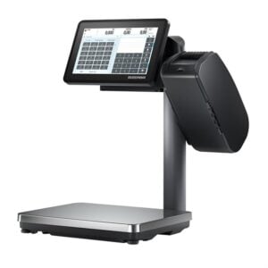 Bizerba Q1 800 Scale. Printer: 2'' Standard Labels - Weighs loads from 6g to 15kg
