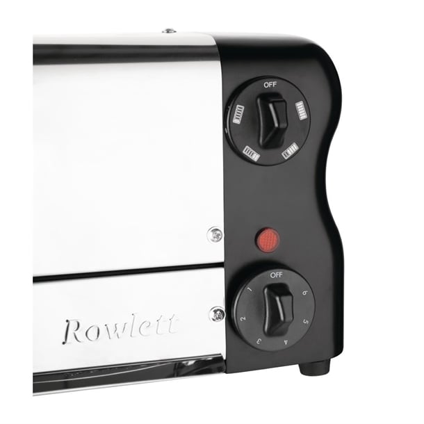 Buy Rowlett Esprit 6 Slot Toaster Jet Black With Duraheat Elements And Sandwich Cage From Smart Hospitality Supplies