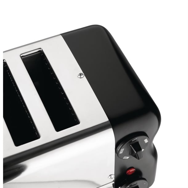 Buy Rowlett Esprit 6 Slot Toaster Jet Black With Duraheat Elements And Sandwich Cage From Smart Hospitality Supplies