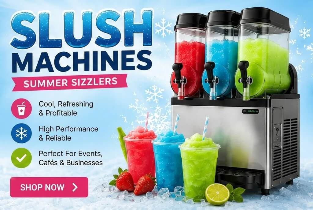 Buy slush machines from Smart Hospitality Supplies