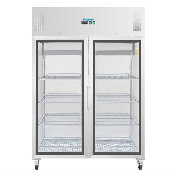 Buy Polar G-Series Upright Double Door Gastro Display Fridge 1200Ltr From Smart Hospitality Supplies