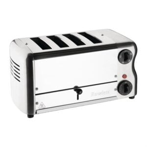 Buy Rowlett Esprit 4 Slot Toaster Chrome with Duraheat Elements & Sandwich Cage From Smart Hospitality Supplies