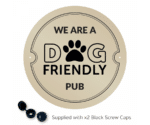 We are a Dog Friendly Pub - Exterior Wall Plaque