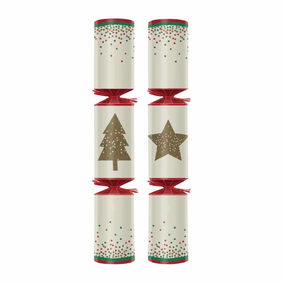 Festive Wishes Plastic-Free Cracker 10"