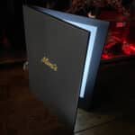 Illuminated LED Menu Covers