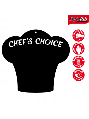 Laser Cut Blackboard - Chef's Choice