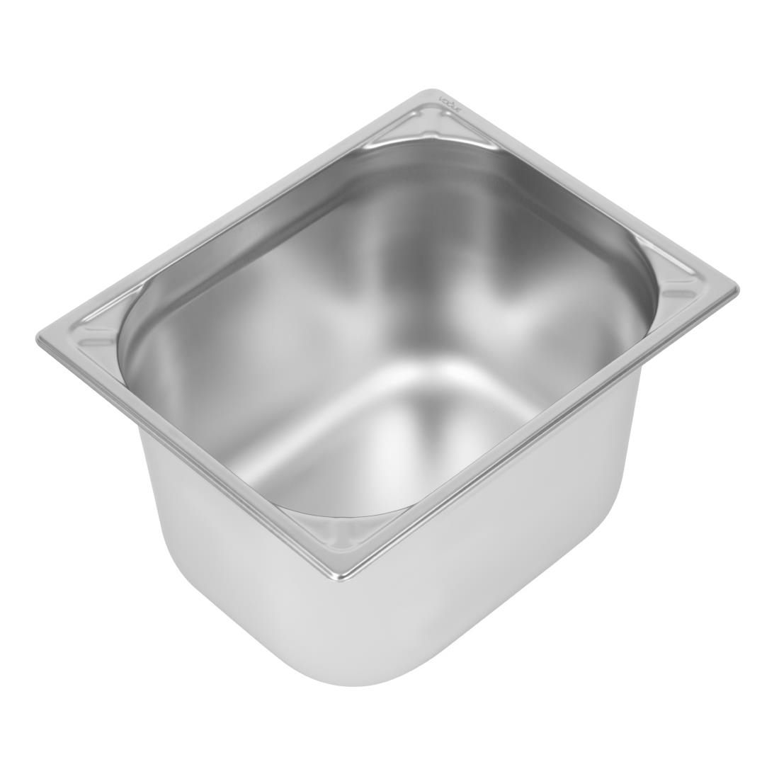 Vogue Heavy Duty Stainless Steel 1/2 Gastronorm Pan 200mm