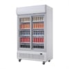 Polar G-Series Upright Display Cooler with Light Box 950Ltr with Sliding Doors