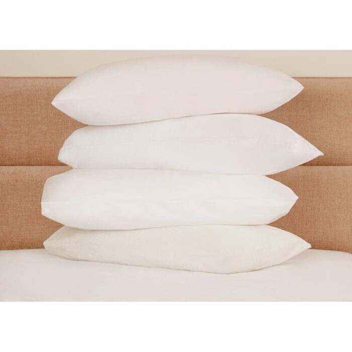 Mitre Essentials Zipped Pillow Protector x10