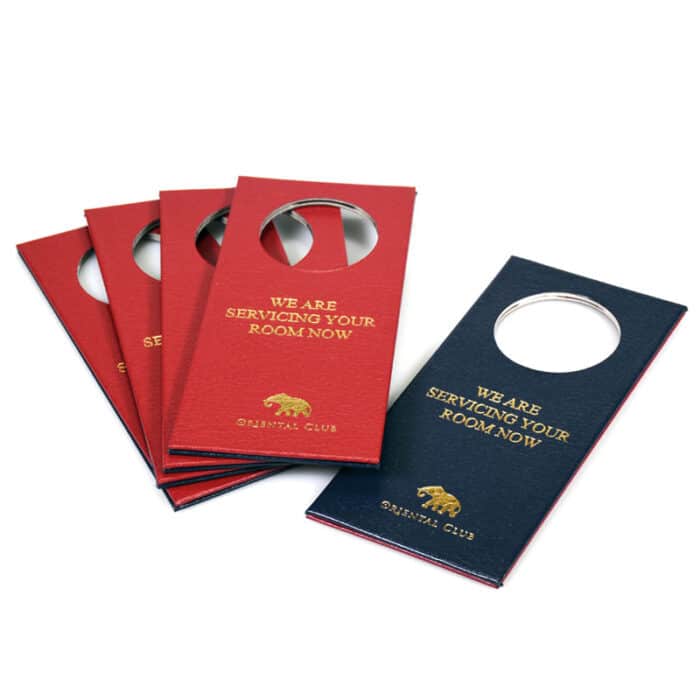 Bonded Leather Door Hangers