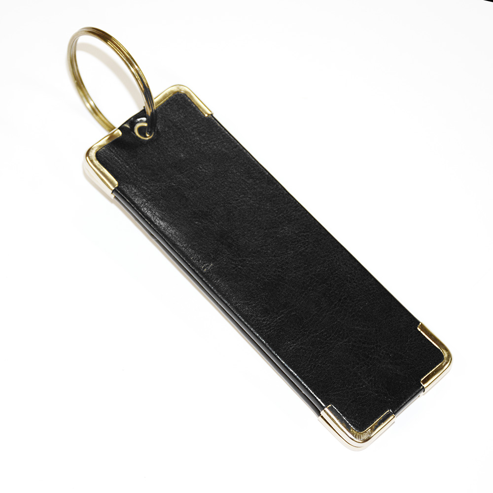 Bonded Leather Hotel Key Fobs