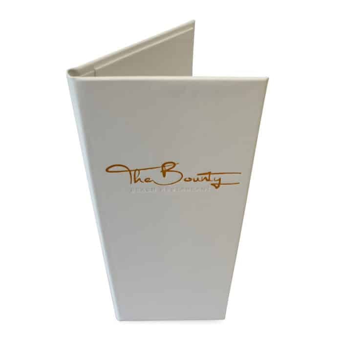 Bonded Leather Menu Folders