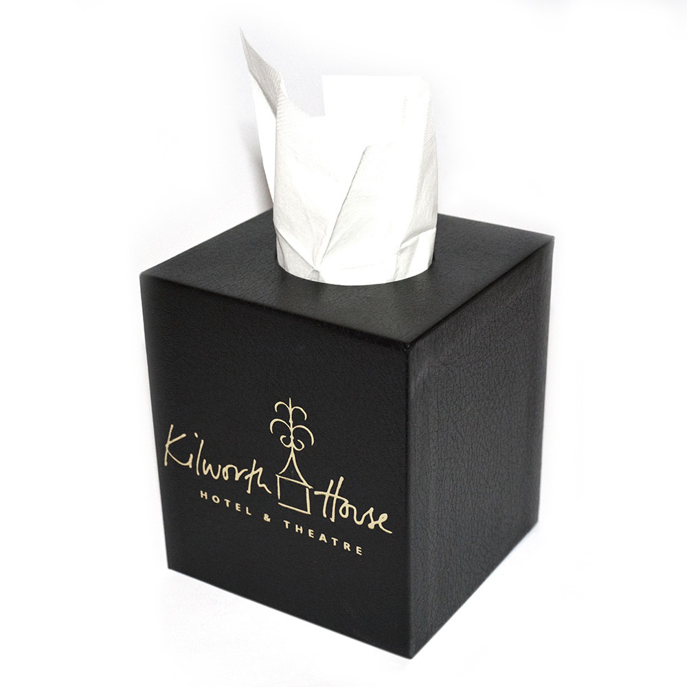 Bonded Leather Tissue Box Covers