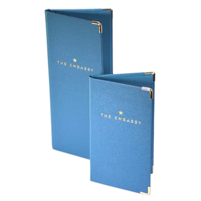 Soho Buckram Menu Covers